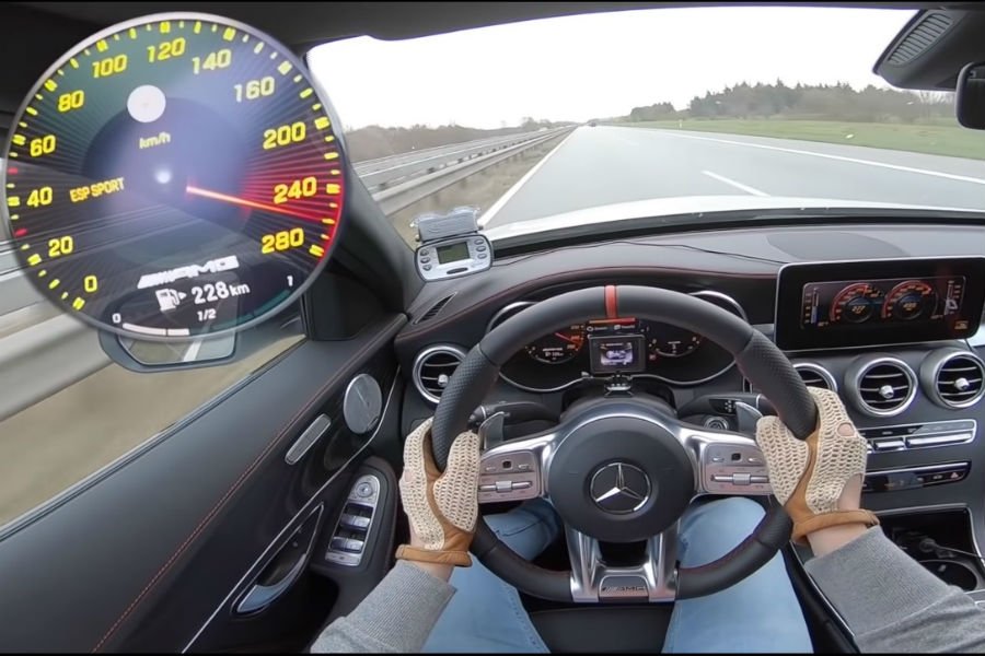 Βελτιωμένη Mercedes-AMG C43 κάνει το 0-250 σε 23,5 δλ! (+video)