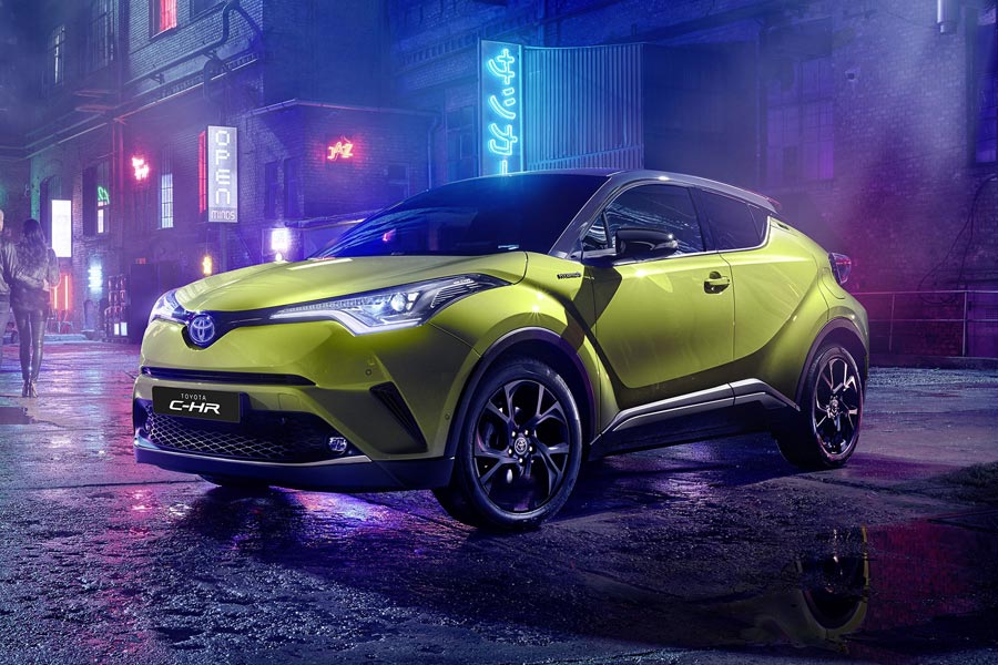 Νέο Toyota C-HR Neon Lime για δυνατή μουσική!