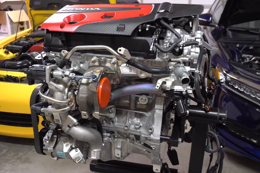Η ανατομία του κινητήρα του Honda Civic Type R (+video)