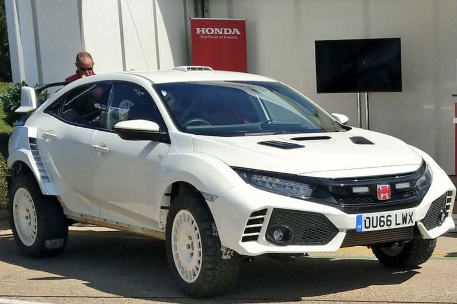 Μοναδικό Honda Civic Type R έτοιμο για WRC!
