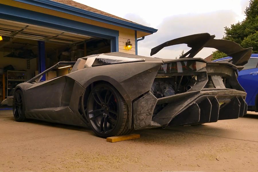 Lamborghini Aventador από 3D εκτυπωτή (+video)