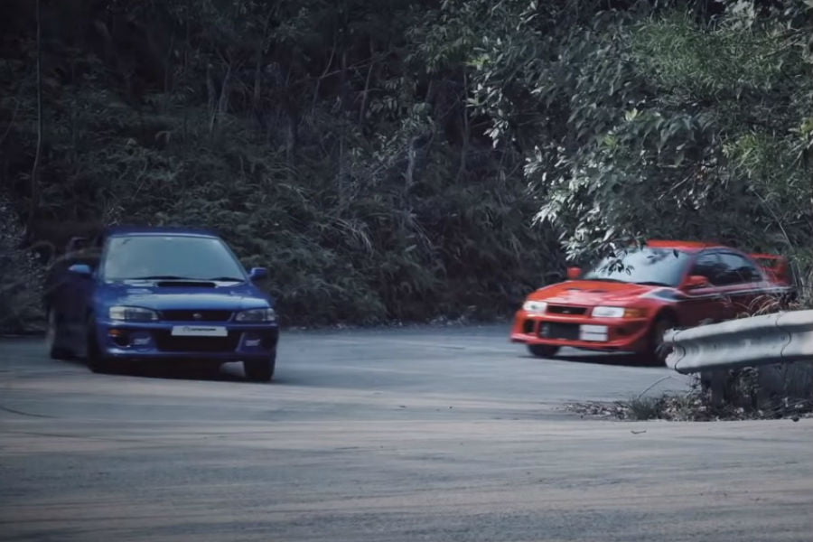 Subaru Impreza 22B vs Mitsubishi Evo 6 TME: Συνάντηση γιγάντων (+video)