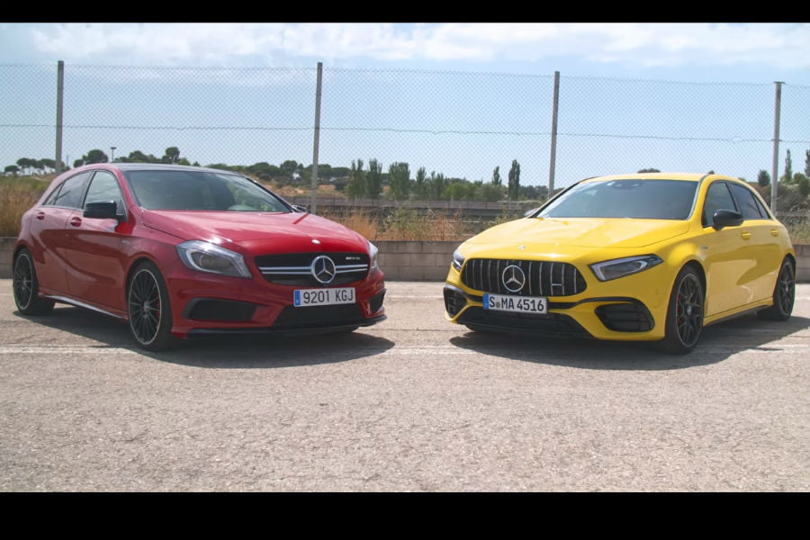 Πόσο ταχύτερη είναι η νέα Mercedes-AMG A 45 σε σχέση με την παλιά; (+video)
