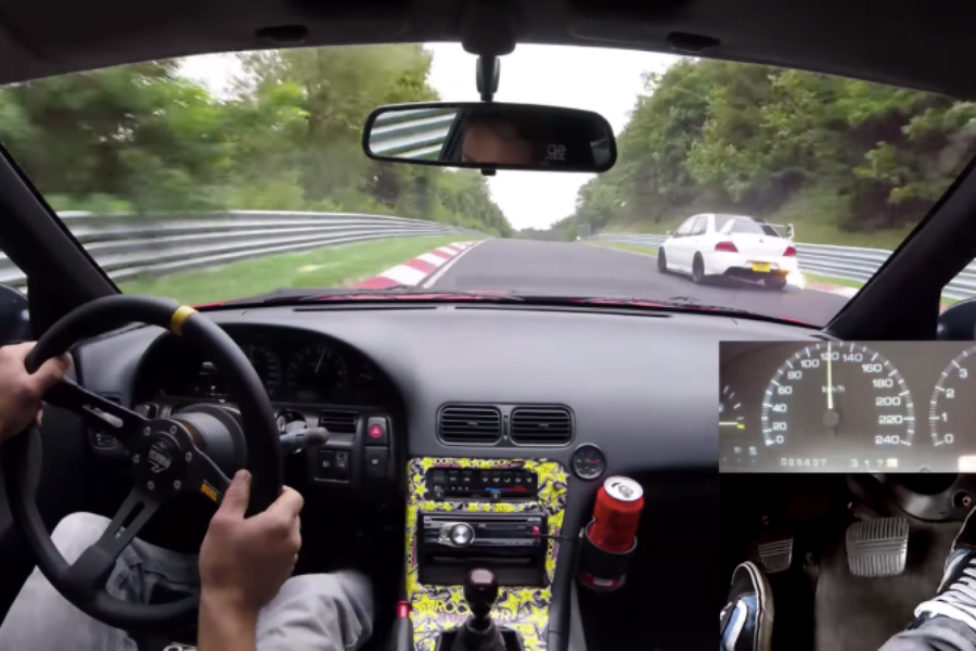 Σεμινάριο οδήγησης από «χερά» με Nissan 200SX στο ‘Ring (+video)