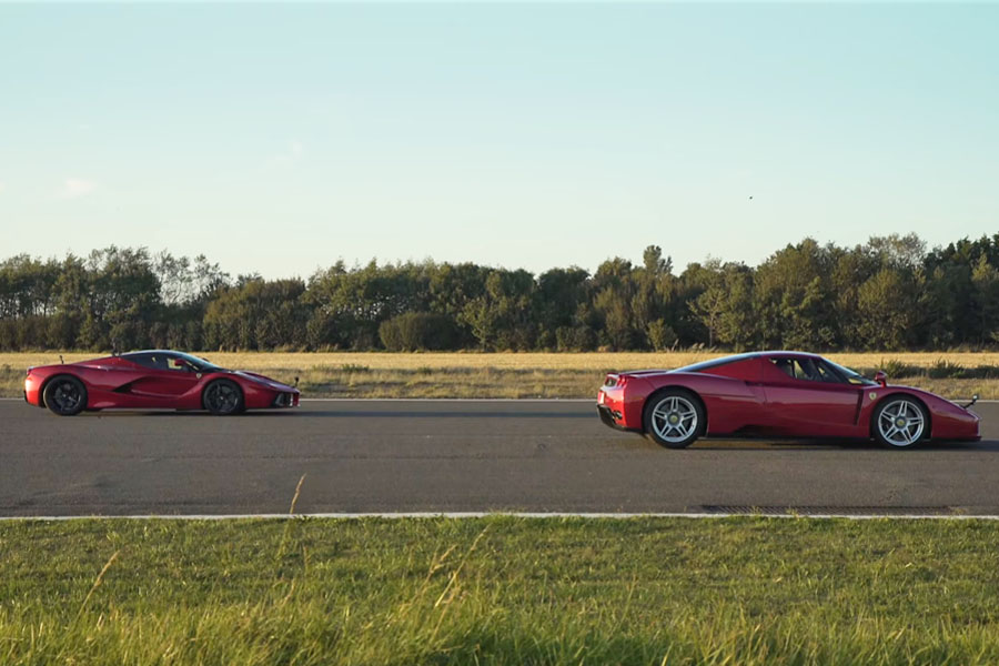 Επικές κόντρες με Ferrari LaFerrari και Enzo (+video)