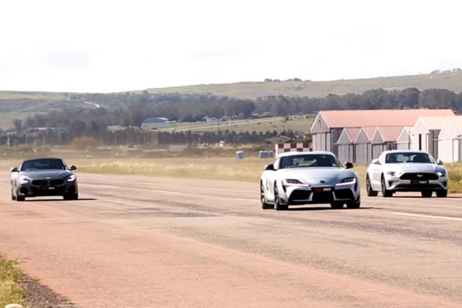 Η Toyota Supra «ρίχνει» σε BMW Z4 M40i και Ford Mustang GT (+video)