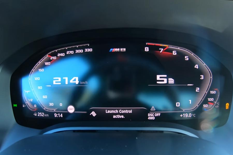 0-100 χλμ./ώρα σε 2,88 δλ. με BMW M8 (+video)