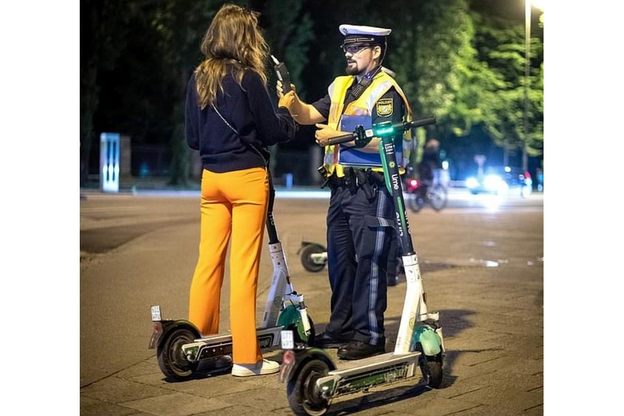 254 οδηγοί με e-scooter έχασαν το  δίπλωμα τους!
