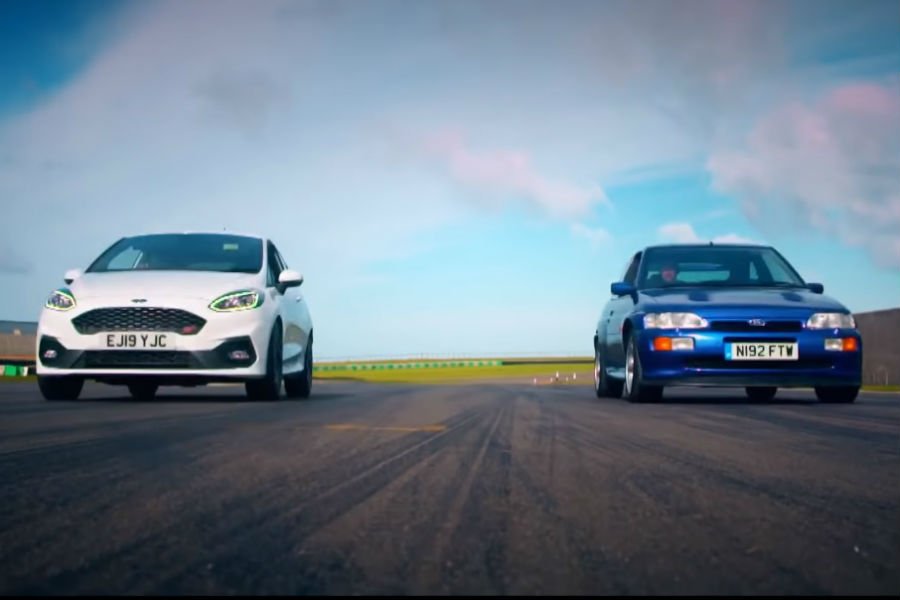 Είναι ταχύτερο το Ford Fiesta ST από το Escort Cosworth; (+video)