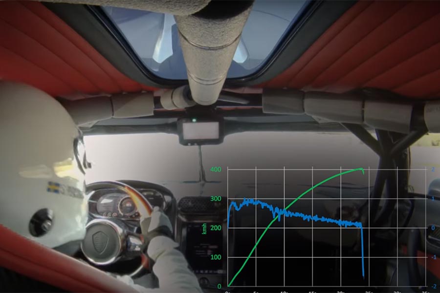 Το ρεκόρ της Koenigsegg Regera από μέσα (+videos)