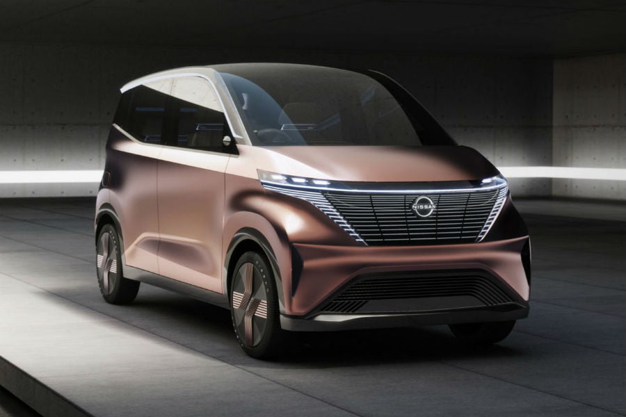Το Nissan IMk δείχνει το αυτοκίνητο πόλης του μέλλοντος (+video)