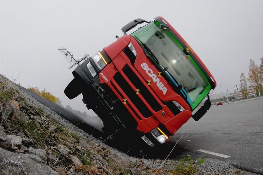 Έτσι η Scania δοκιμάζει τα φορτηγά της (+video)