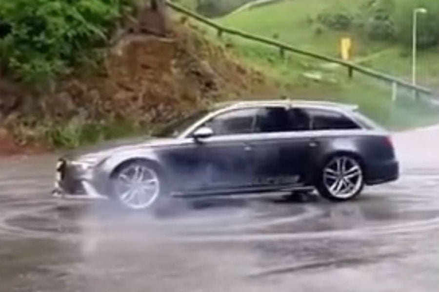 Ανωριμότητες «σπάνε» την μετάδοση Audi RS 6 (+video)