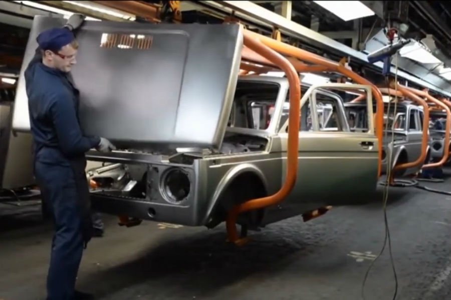 Έτσι κατασκευάζεται το Lada Niva (+video)