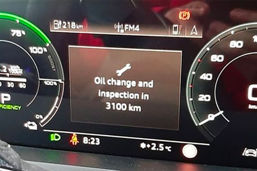 Ηλεκτρικό Audi ζητάει αλλαγή λαδιών!