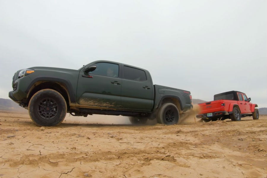 Toyota Tacoma «θάβει» Jeep Gladiator (+video)