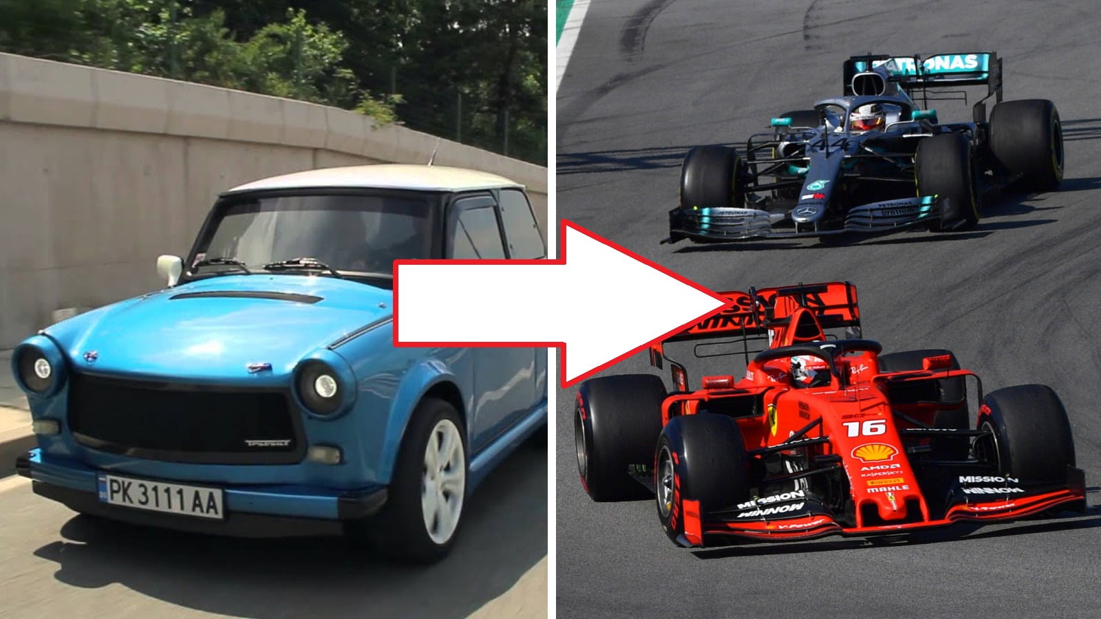 Τι σχέση έχουν τα Trabant με τη Formula 1;