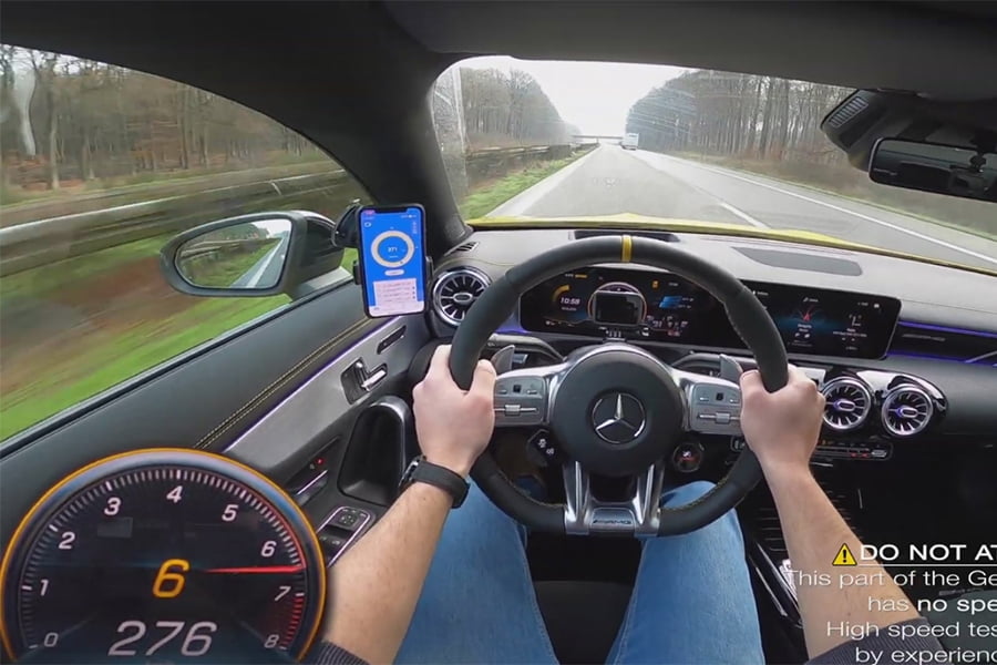 «Πετάει» η Mercedes-AMG CLA 45 S 4Matic+! (+video)