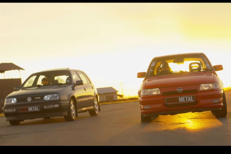VW Golf VR6 VS Opel Astra GSi (+video)
