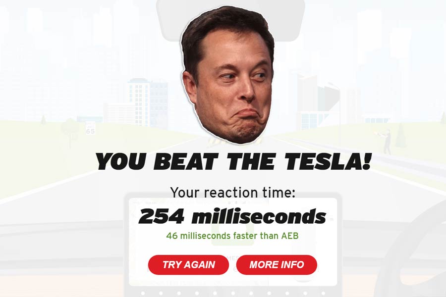Μπορείτε να φρενάρετε καλύτερα από το Tesla;