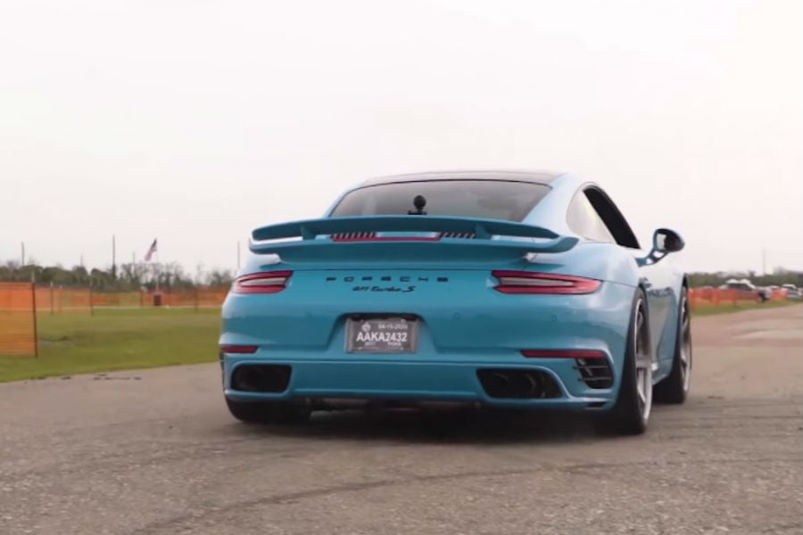 0-100 σε 2,2” με Porsche 911 Turbo 900 ίππων (+video)