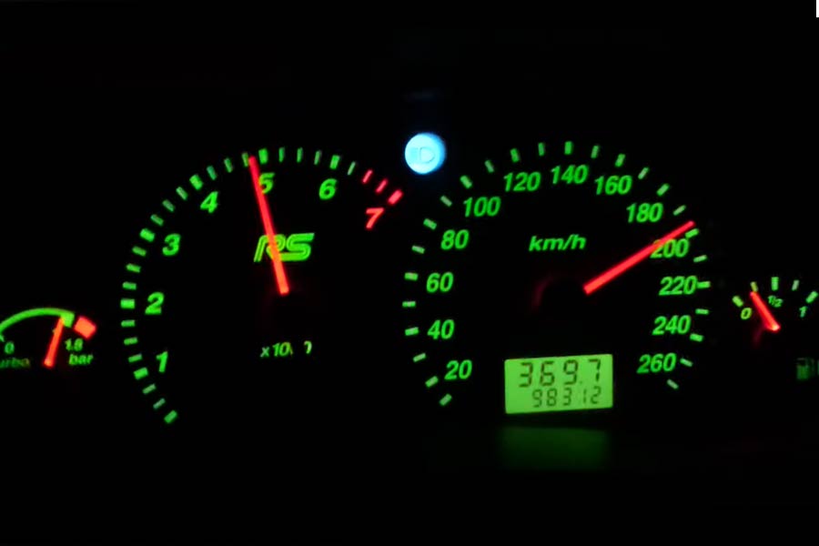 0-200 χλμ./ώρα με νορμάλ Ford Focus RS Mk1