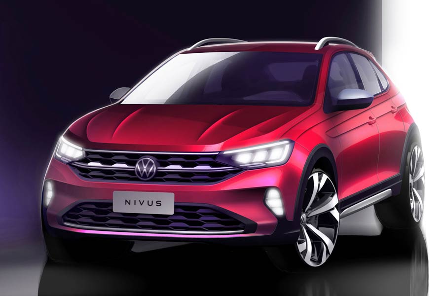Νέο μικρό παγκόσμιο crossover VW Nivus