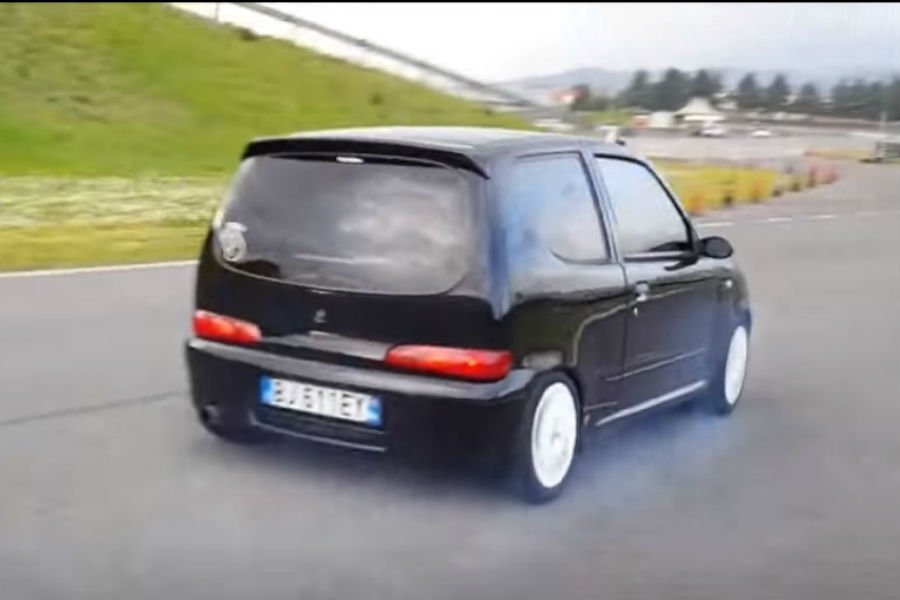 «Εκρηκτικό» Fiat Seicento Turbo 250 ίππων (+videos)