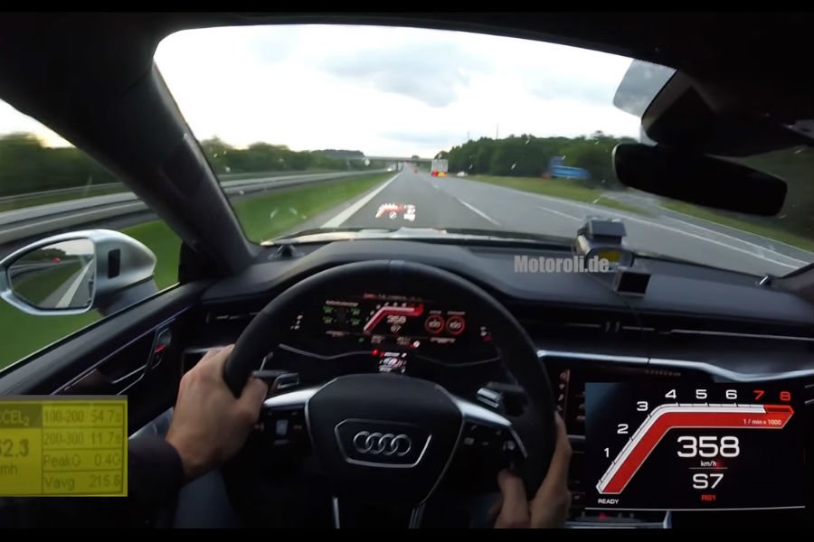 Audi RS7 962 ίππων πιάνει 363,7 χλμ./ώρα (+video)