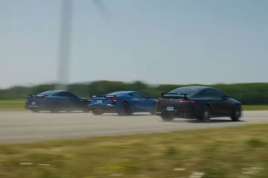 Το GT-R «διδάσκει» Corvette και AMG GT 63 S (+video)