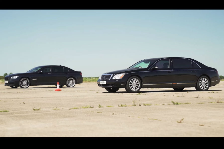 Κυριλέ «ξύλο» μεταξύ Maybach και BMW 760Li (+video)