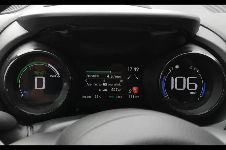 0-100 χλμ./ώρα με νέο Toyota Yaris Hybrid (+video)