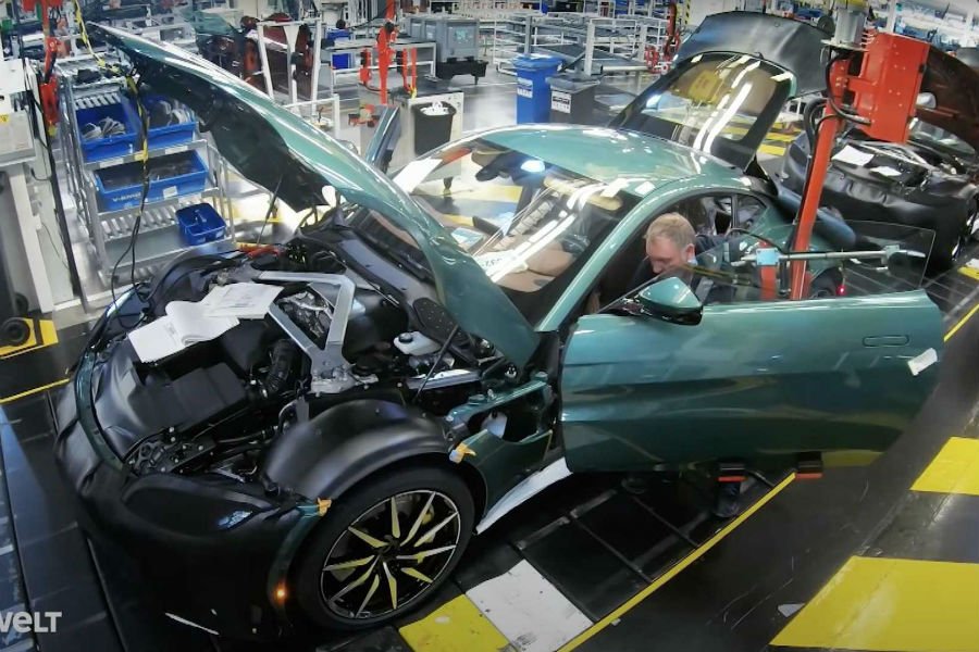 Πώς κατασκευάζεται η Aston Martin Vantage (+video)