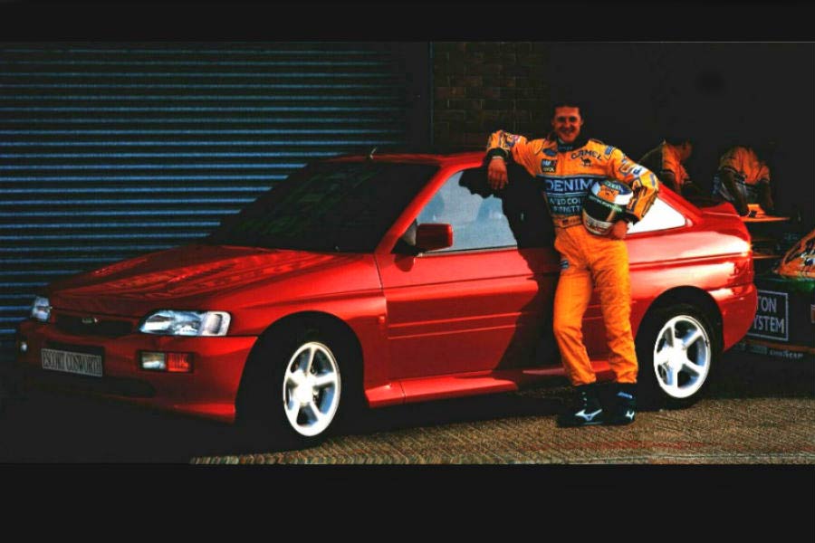 Όταν ο Schumacher διαφήμιζε το Escort Cosworth