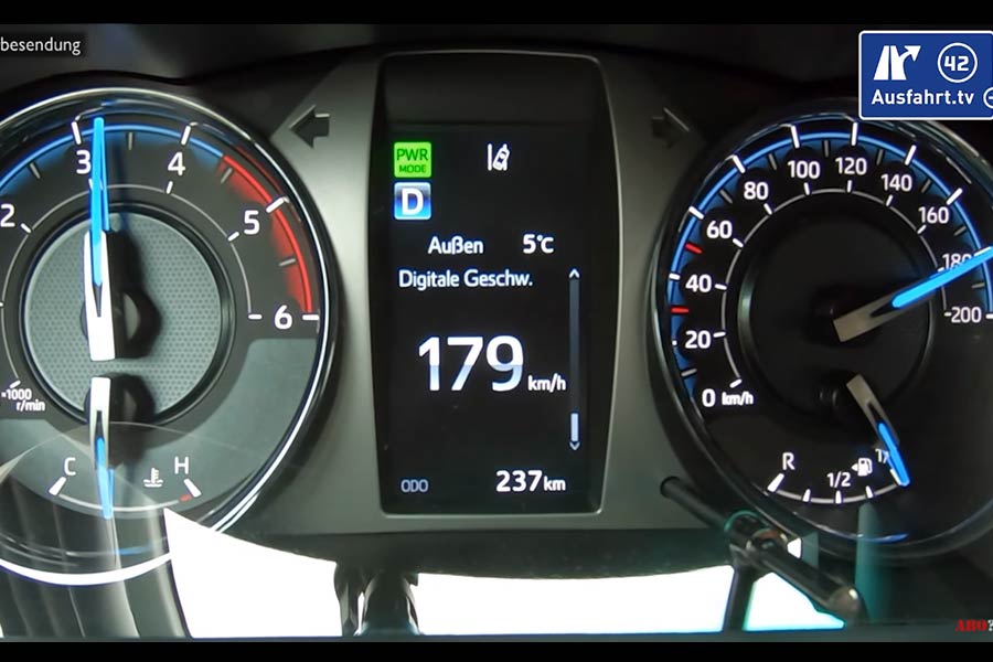 Φουλ πετρέλαια με το νέο Toyota Hilux 204 PS (+video)