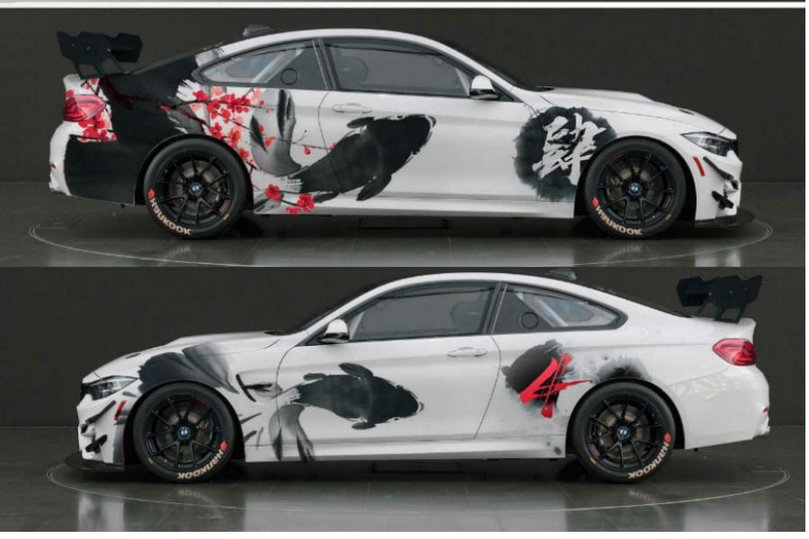 Η BMW κάνει τέχνη την αγωνιστική M4