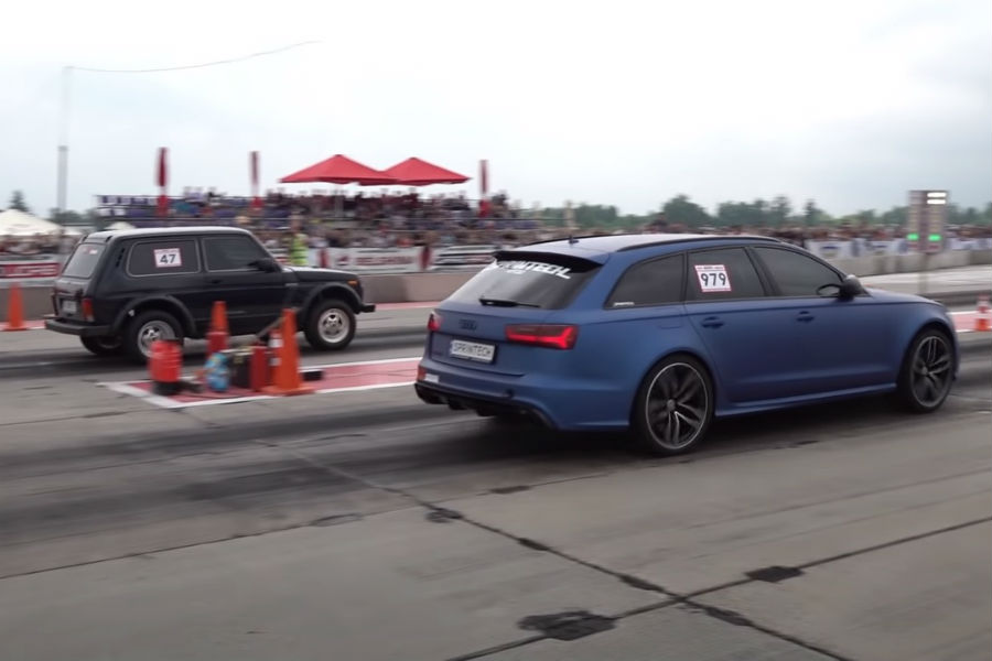 Lada Niva 1.500 ίππων «εξατμίζει» τα Audi RS! (+video)