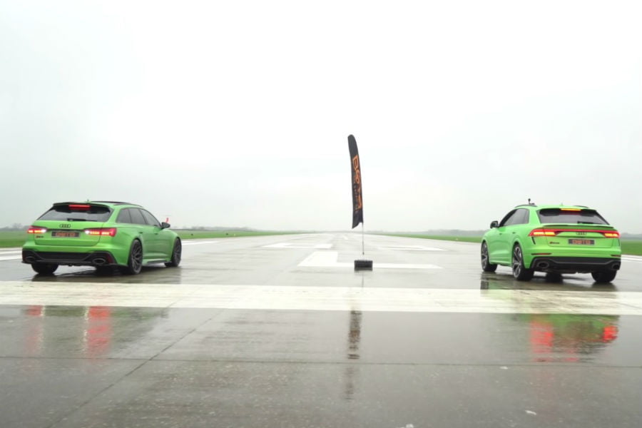 Ξεκαθάρισμα μεταξύ Audi RS 6 και RS Q8 (+video)