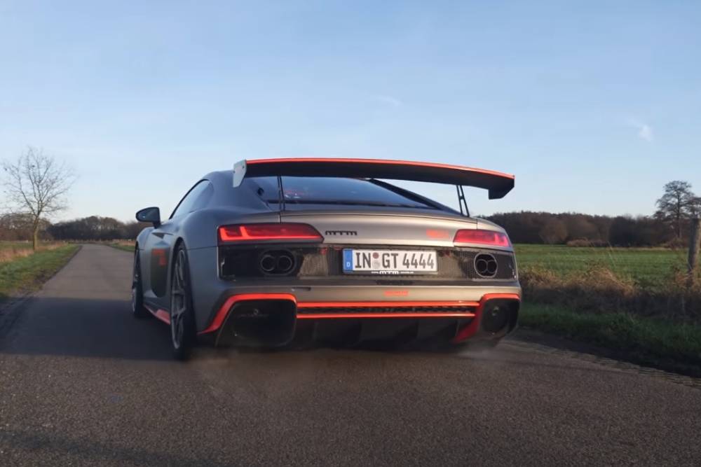 0-314 χλμ./ώρα με Audi R8 802 ίππων (+video)
