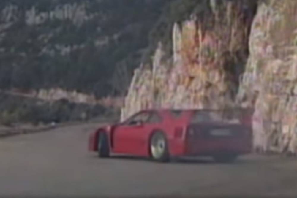 Όταν οι Ιταλοί «έστυβαν» τη Ferrari F40 (+video)