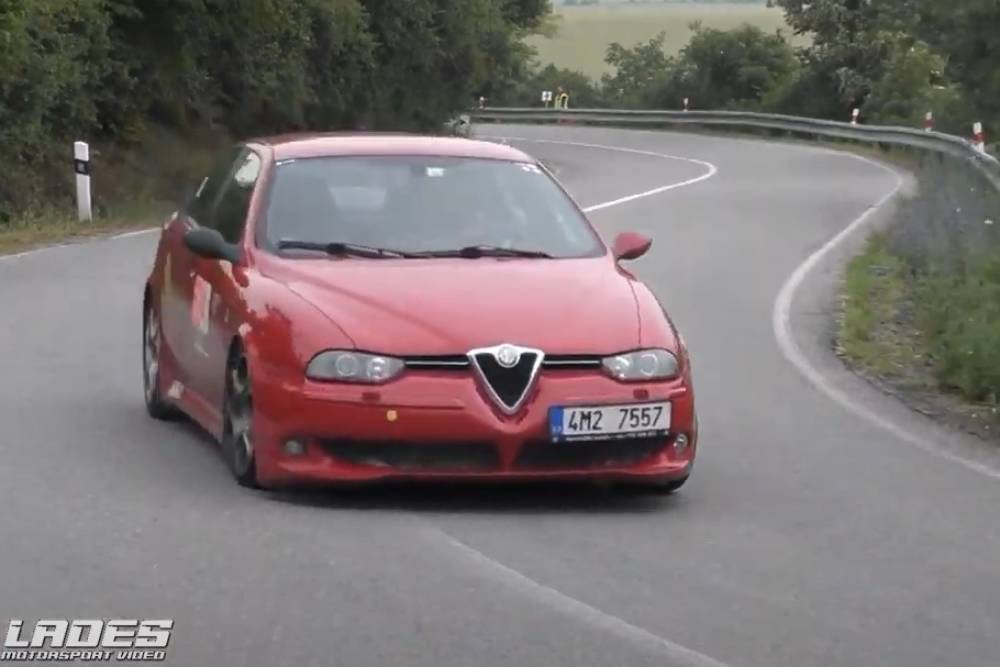 Ανάβαση με Alfa Romeo 156 GTA (+video)