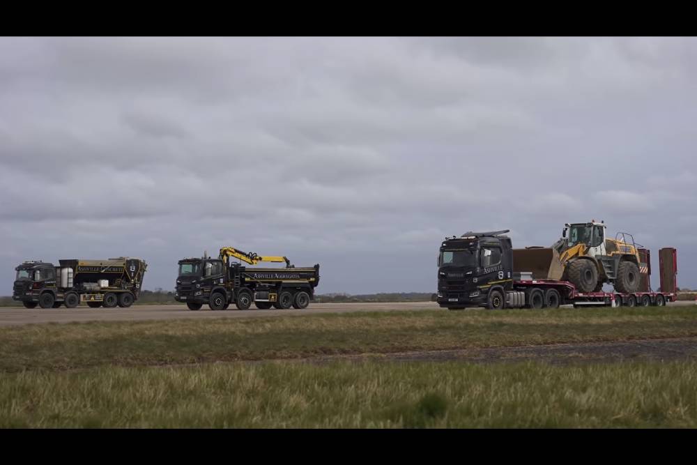 «Φορτωμένη» κόντρα 115 τόνων με Scania (+video)