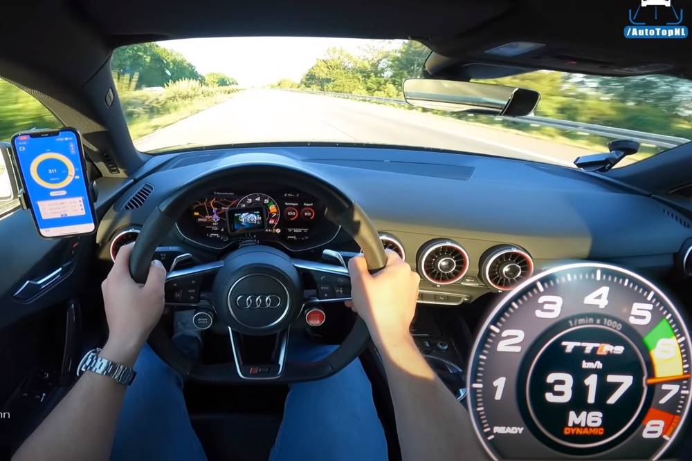 Audi TT RS 625 ίππων προκαλεί «σεισμό» (+video)