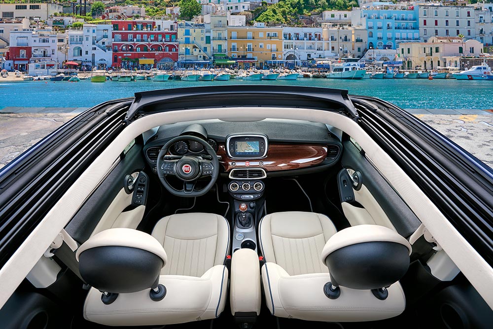 Πρώτη φορά κάμπριο Fiat 500Χ Yachting