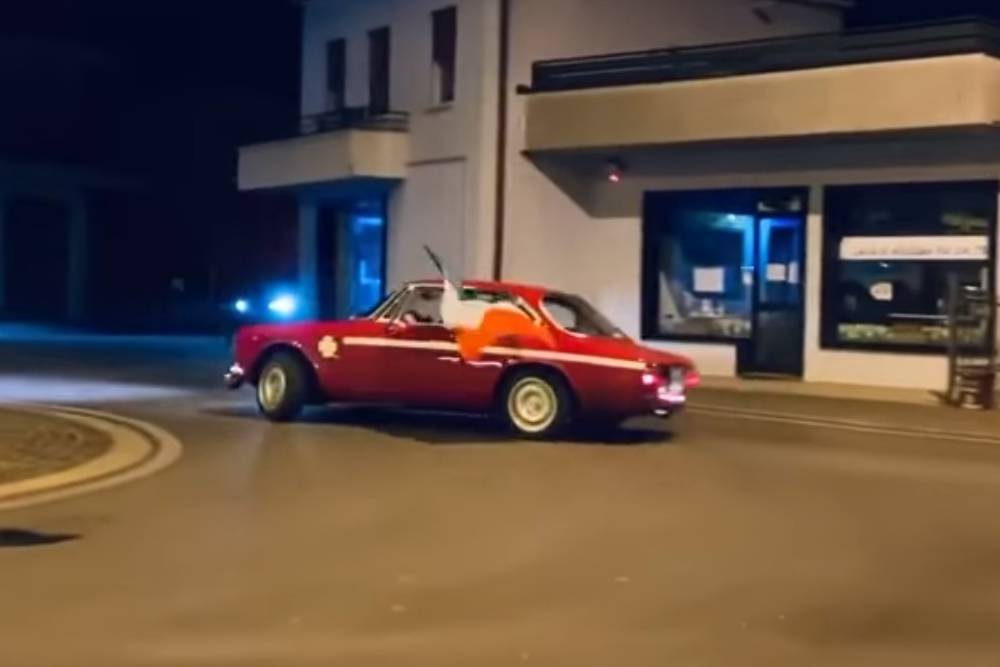 Forza Italia με Alfa Romeo GTV! (+video)