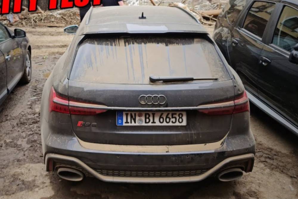 Δυσαρέσκεια της Audi για χρήση RS 6 στις πλημμύρες