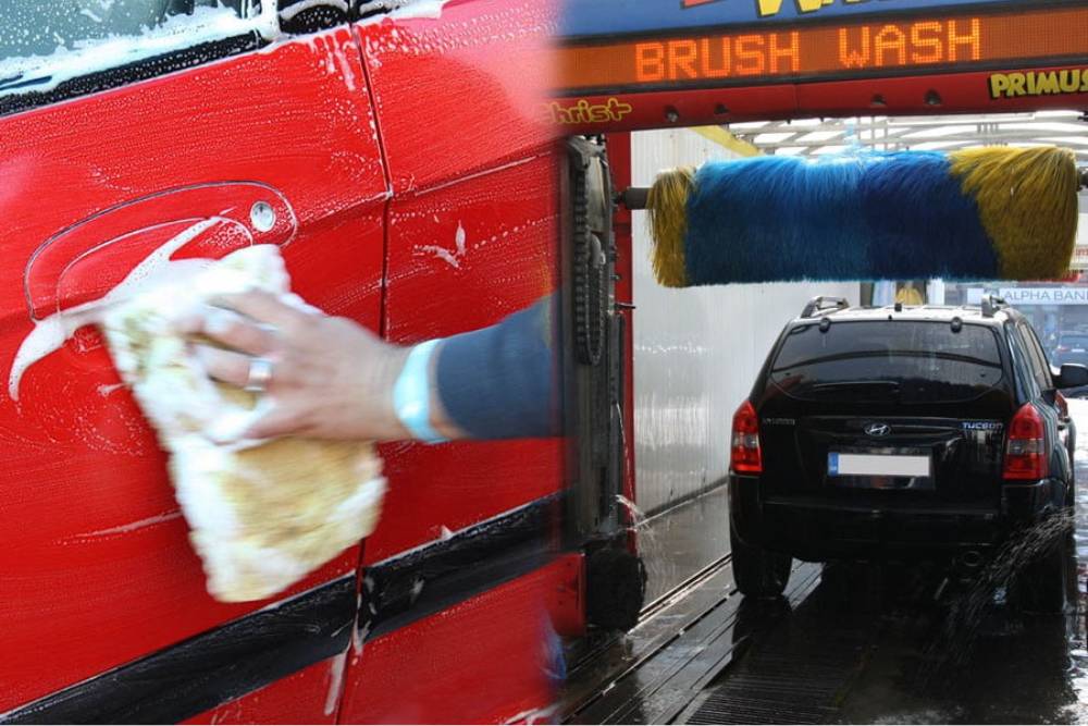 Πλύσιμο του αυτοκινήτου στο χέρι ή σε πλυντήριο;