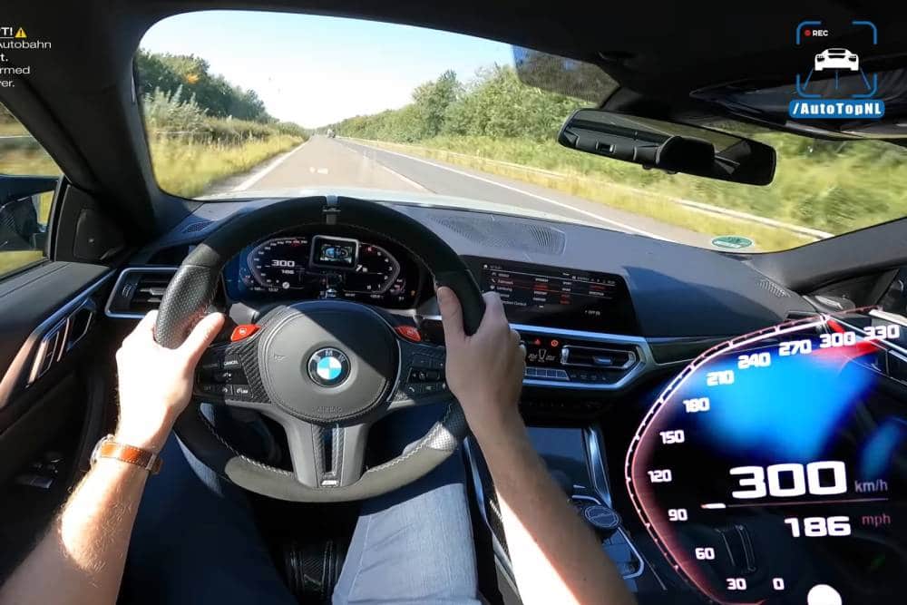 300άρες με BMW M4 590HP της AC Schnitzer (+video)