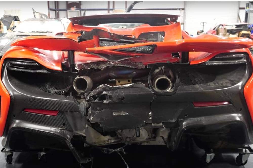 Πόσο κοστίζει η επισκευή μιας τρακαρισμένης McLaren;