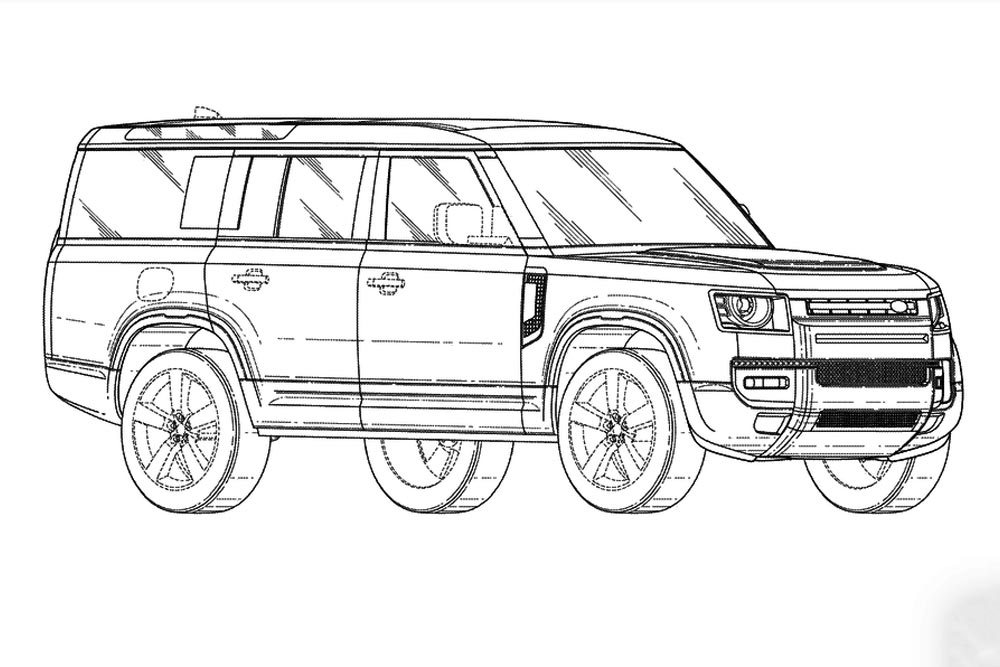 Σχέδια αποκαλύπτουν το νέο Land Rover Defender 130
